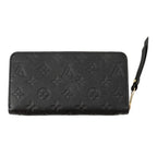 Louis Vuitton Wallet Monogram Empreinte Zippy Black — view 3