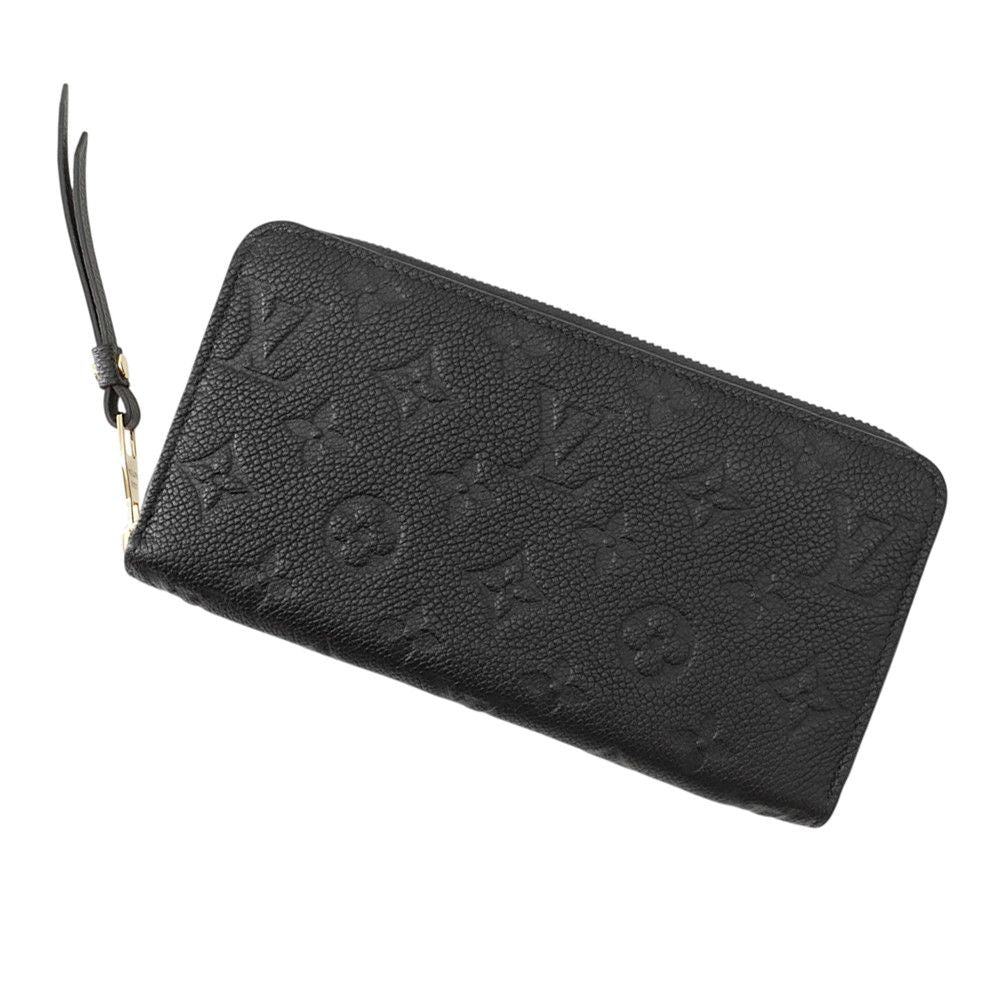 Louis Vuitton Wallet Monogram Empreinte Zippy Black