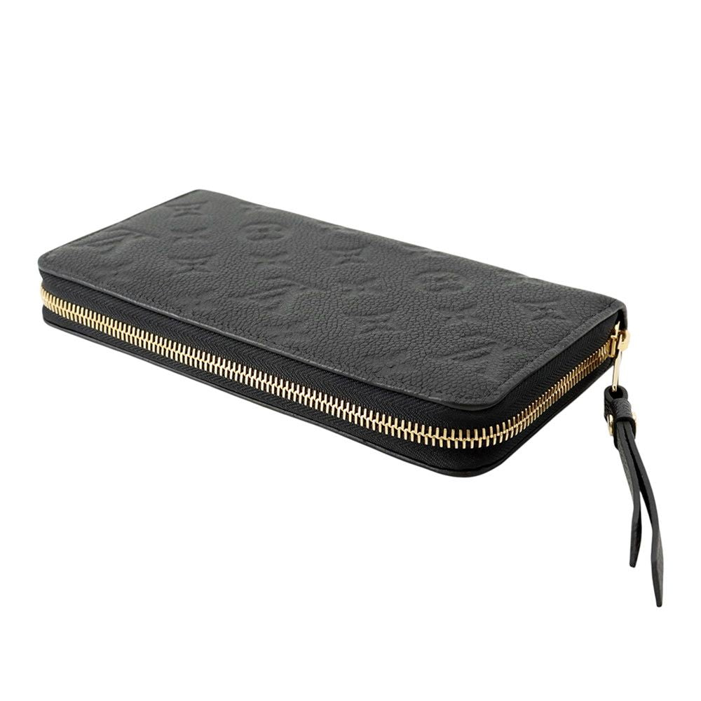 Louis Vuitton Wallet Monogram Empreinte Zippy Black — view 2