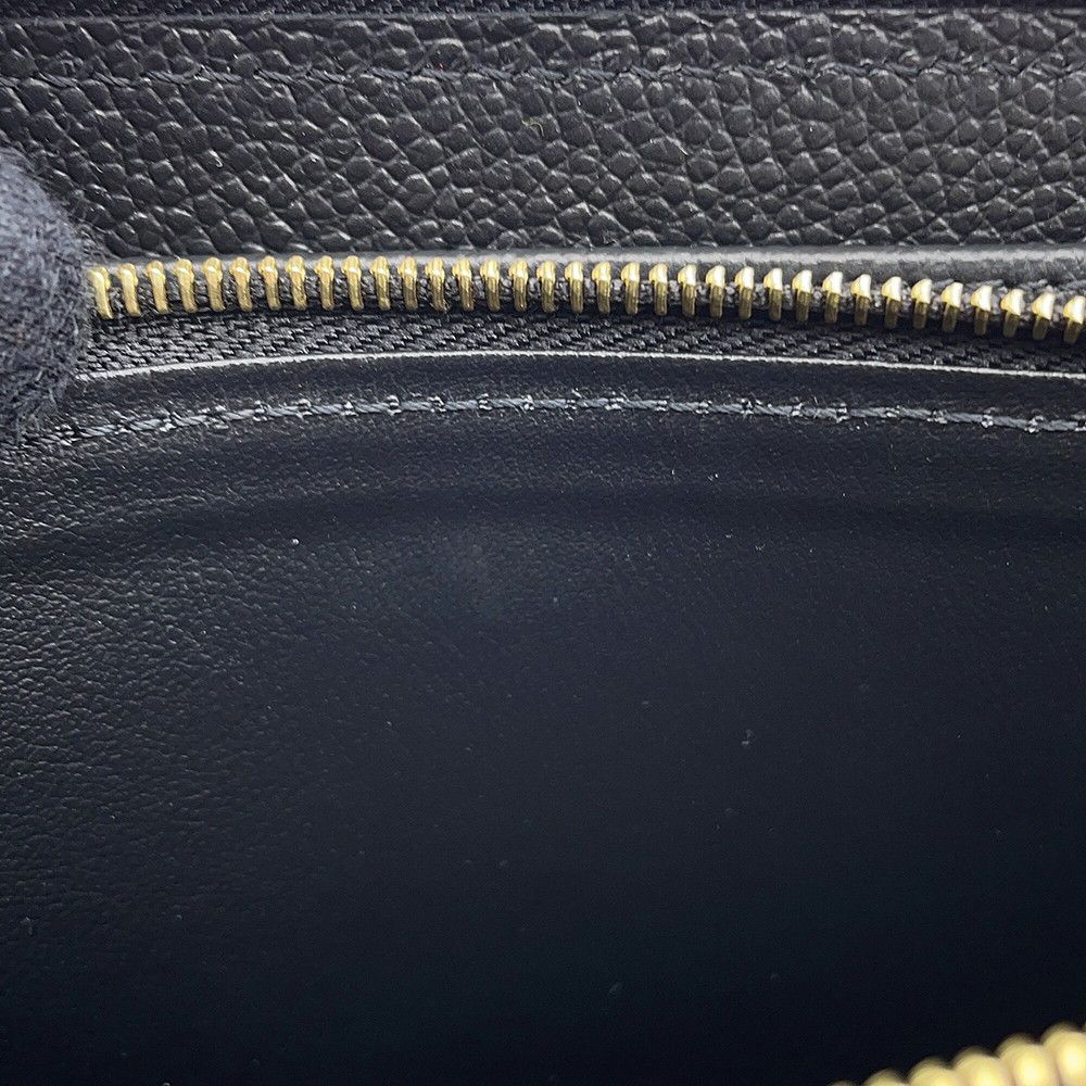 Louis Vuitton Wallet Monogram Empreinte Zippy Black — view 5