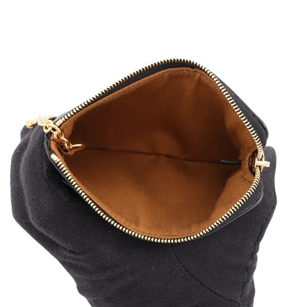 Celine Coin Purse Triomphe Logo with Key Ring Card Case Keychain — view 4