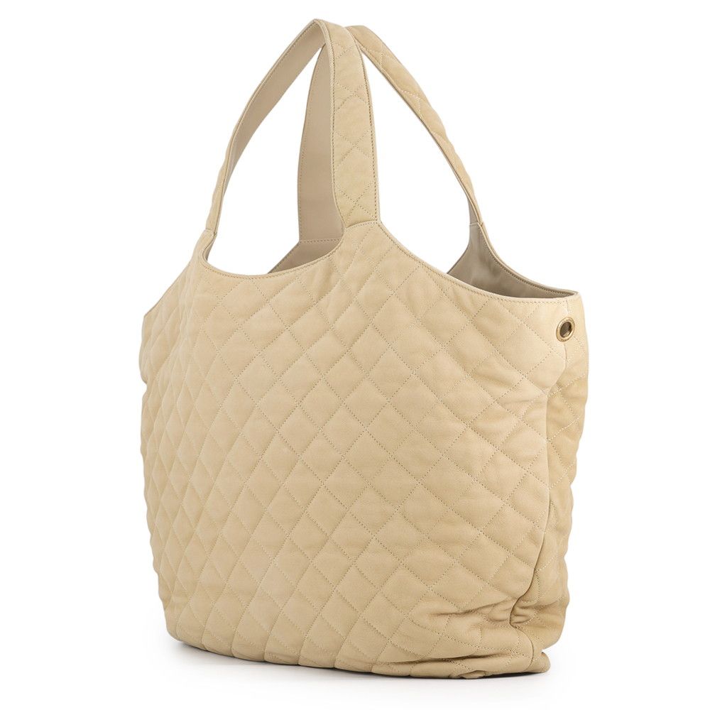 Saint Laurent Paris Tote Icare Maxi Suede Shopping — view 2