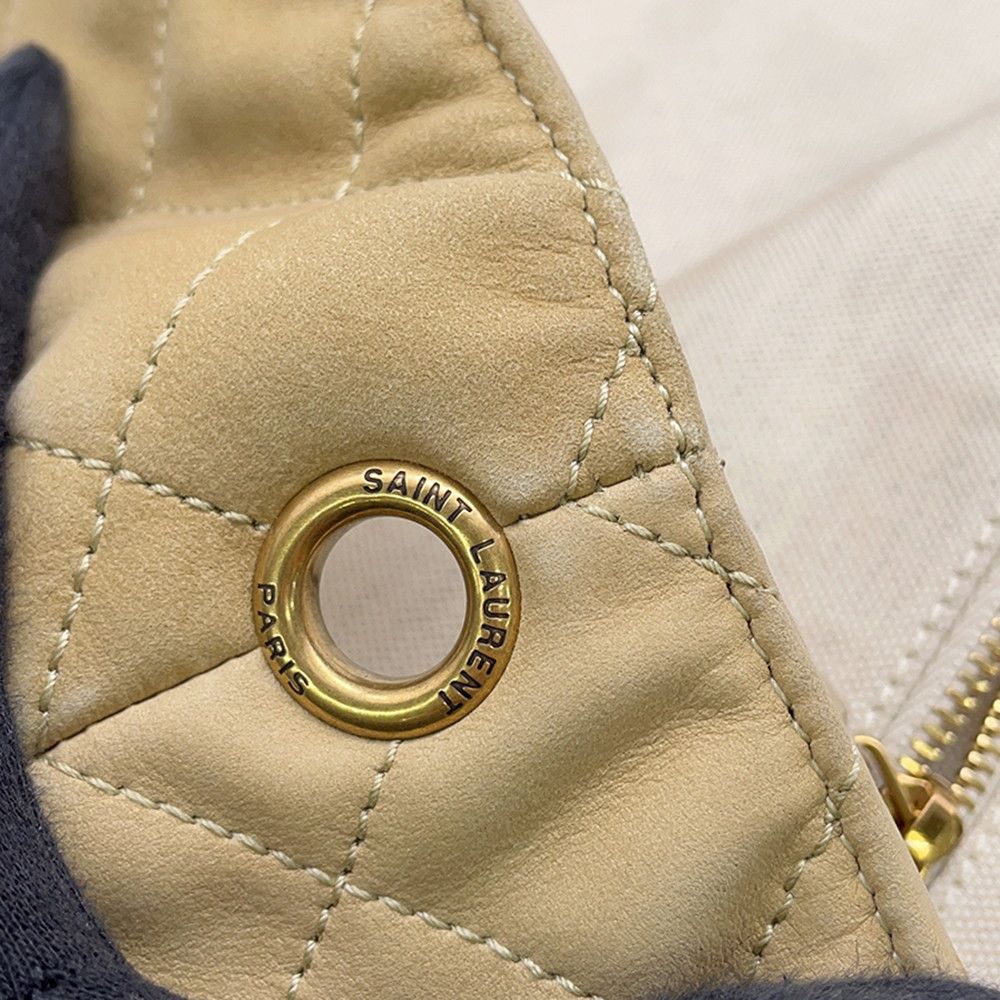 Saint Laurent Paris Tote Icare Maxi Suede Shopping — view 8