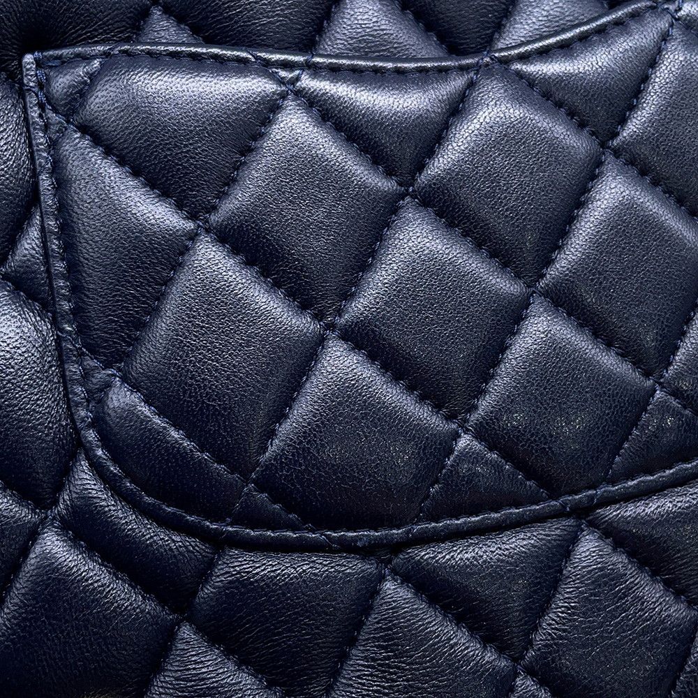 Chanel Backpack Quilted Drawstring Lambskin — view 7
