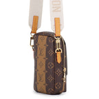 Louis Vuitton Shoulder Bag Monogram Striped Double Phone Pouch — view 2