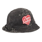 Louis Vuitton Bucket Hat Bonnet Denim LV Made M Hat Black