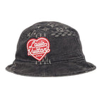 Louis Vuitton Bucket Hat Bonnet Denim LV Made M Hat Black — view 2