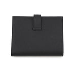 Hermes Bifold Wallet Bearn Compact Black Silver Epsom — view 3