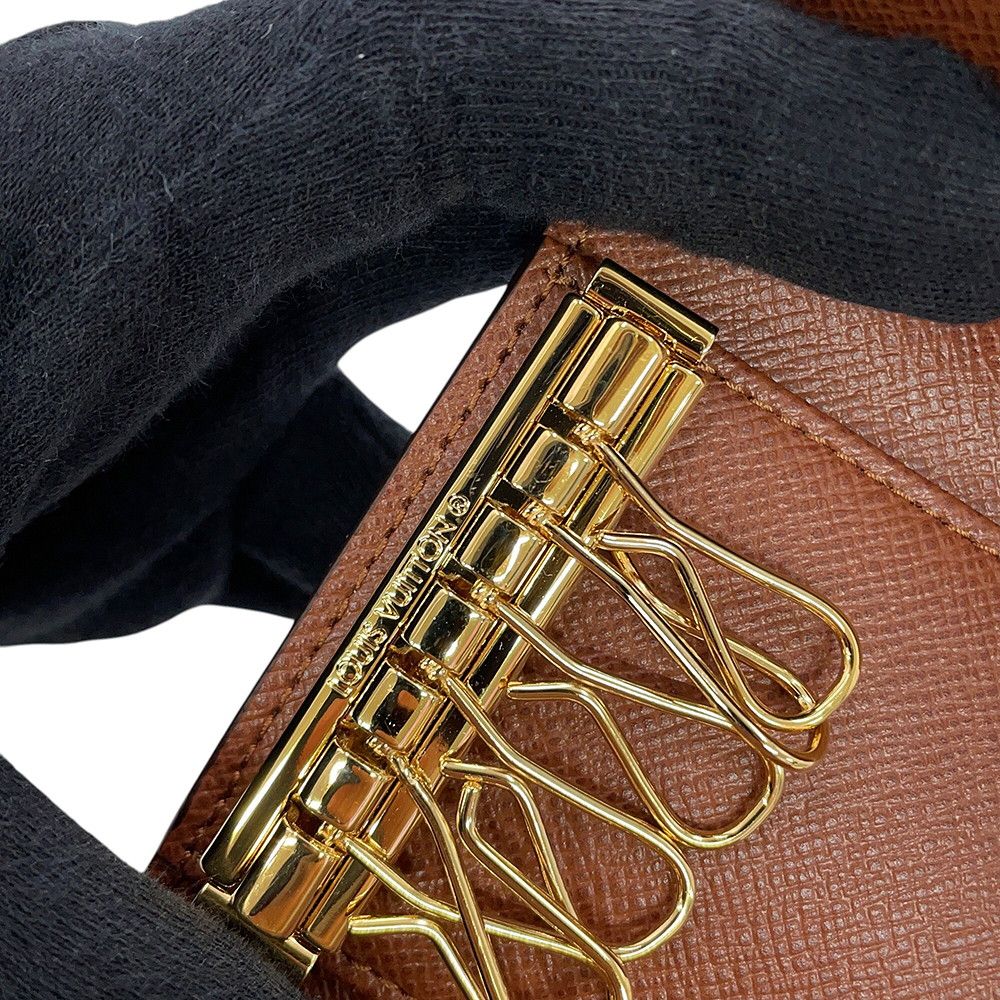 Louis Vuitton Key Case Monogram Multicles Key Holder Coin Purse — view 6