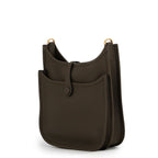 Hermes Shoulder Bag Evelyne 3 23 Vert Roden Gold Taurillon Clemence — view 2