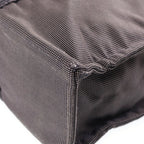 Hermes Herline TGM Canvas Tote Gray — view 5