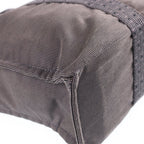 Hermes Herline TGM Canvas Tote Gray — view 6