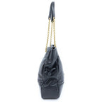 Saint Laurent Paris Jamie Chain Tote Gold Lambskin Leather Black — view 3