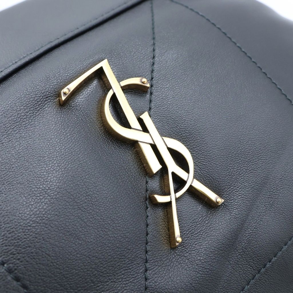 Saint Laurent Paris Jamie Chain Tote Gold Lambskin Leather Black — view 6