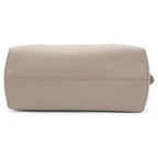 Fendi by the Way Medium 2-Way Shoulder Bag Greige Beige Leather Silver — view 4