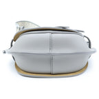 Loewe Gate Dual Mini Shoulder Bag Gray Leather Silver — view 4