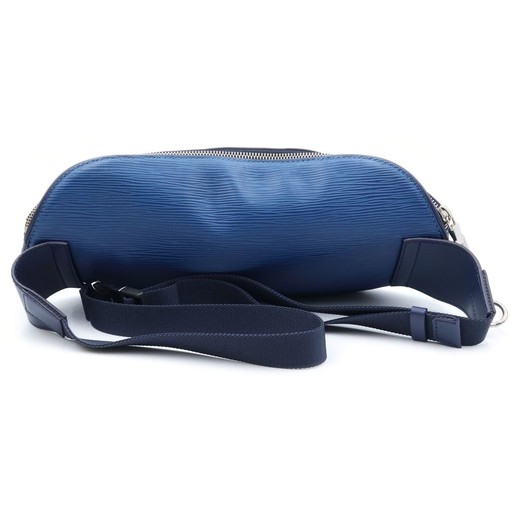 Louis Vuitton Epi LV Circle Bumbag Shoulder Bag Blue Azur Silver — view 2