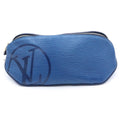 Louis Vuitton Epi LV Circle Bumbag Shoulder Bag Blue Azur Silver