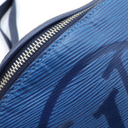 Louis Vuitton Epi LV Circle Bumbag Shoulder Bag Blue Azur Silver — view 7