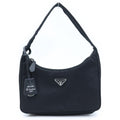 Prada Re Edition 2000 Shoulder Handbag Nylon Black