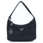 Prada Re Edition 2000 Shoulder Handbag Nylon Black
