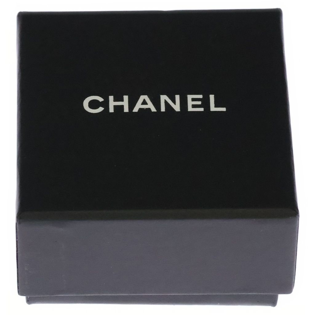 Chanel CC Logo Pearl Rhinestone Earrings Gold — view 6