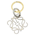 Loewe Anagram Bag Charm Key Holder Key Ring Gold Keychain
