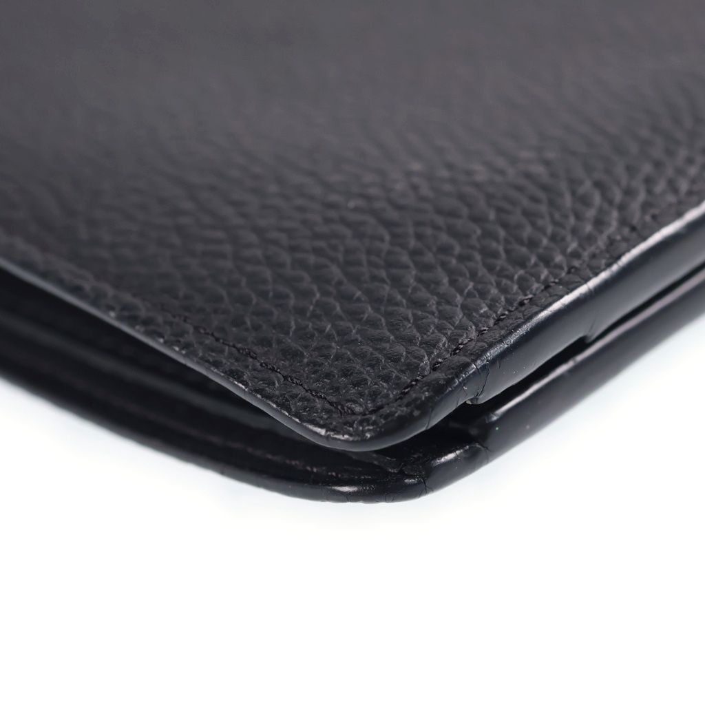 Louis Vuitton Portefeuille Multiple Aerogram Compact Wallet Bifold Black — view 6