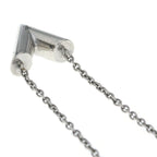 Louis Vuitton Essential V Necklace Pendant Chain Metal Silver — view 6