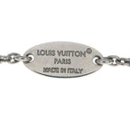 Louis Vuitton Essential V Necklace Pendant Chain Metal Silver — view 5