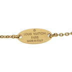 Louis Vuitton Collier Lucky Pendant Chain Gold Necklace — view 5