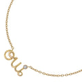 Dior Oui Diamond Necklace Pink Gold