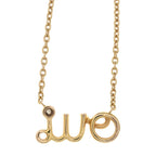 Dior Oui Diamond Necklace Pink Gold — view 3