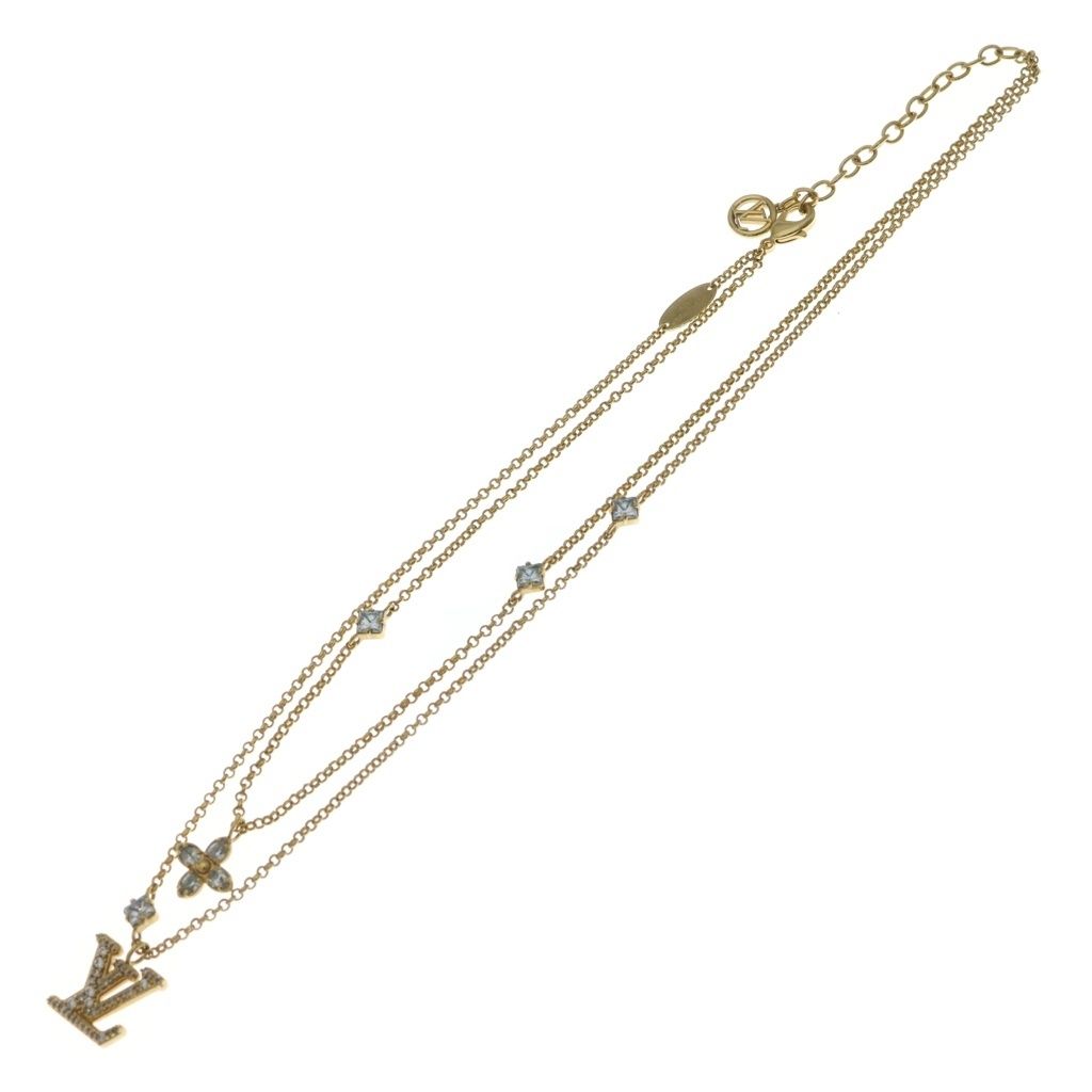 Louis Vuitton Necklace LV Neckless Pendant Chain Gold — view 2