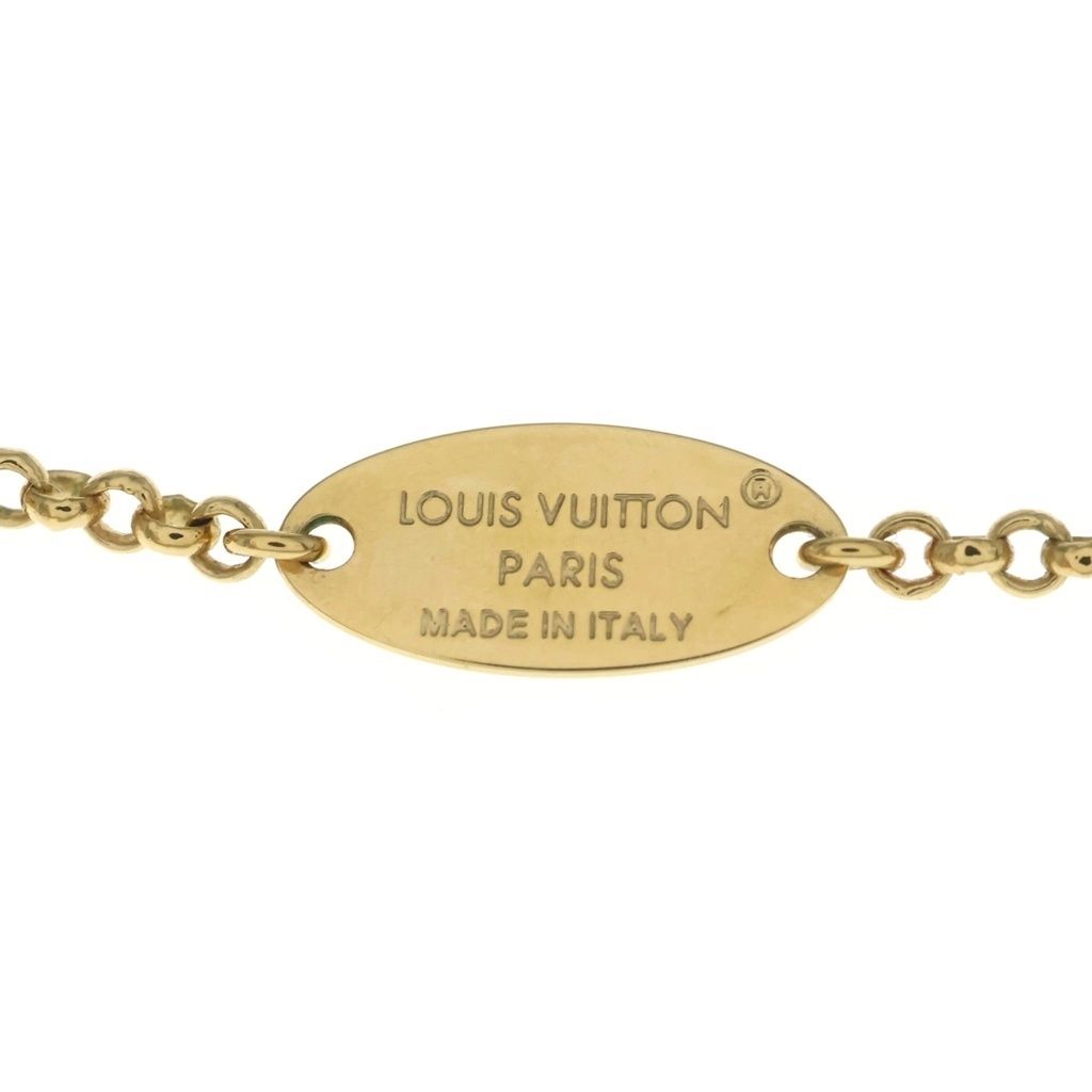 Louis Vuitton Necklace LV Neckless Pendant Chain Gold — view 5