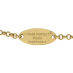 Louis Vuitton Necklace LV Neckless Pendant Chain Gold — view 5