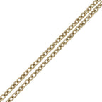 Dior CD Logo Rhinestone Necklace Gold Metal — view 4