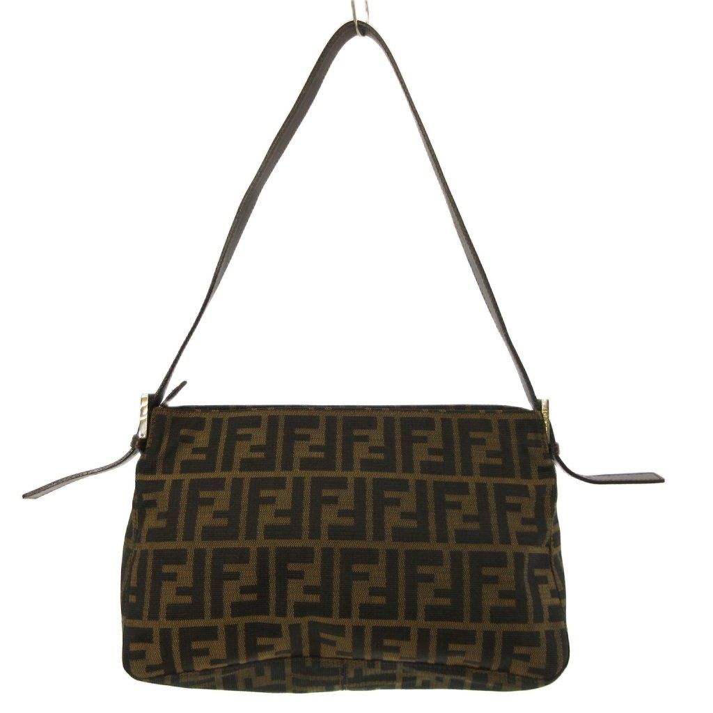 Fendi Mamma Bucket Bag Zucca Pattern Canvas Brown — view 2