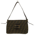 Fendi Mamma Bucket Bag Zucca Pattern Canvas Brown
