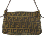 Fendi Mamma Bucket Bag Zucca Pattern Canvas Brown — view 4