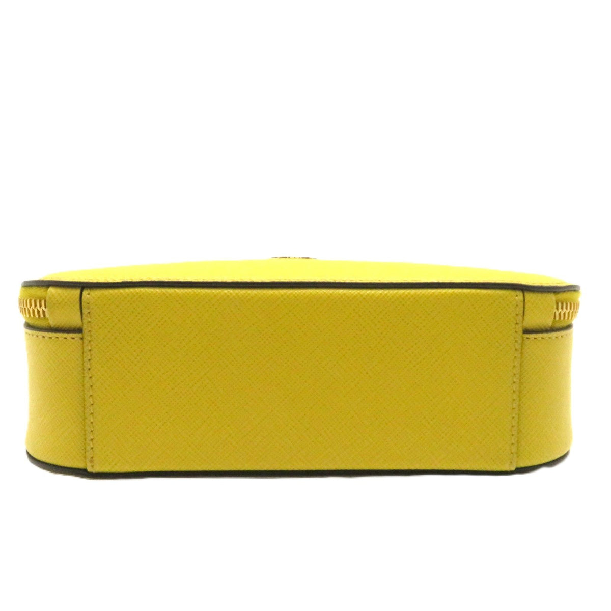 Prada Odette 2-Way Yellow Saffiano Shoulder Bag Cowhide — view 6