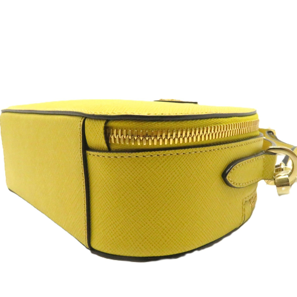 Prada Odette 2-Way Yellow Saffiano Shoulder Bag Cowhide — view 7