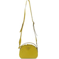 Prada Odette 2-Way Yellow Saffiano Shoulder Bag Cowhide