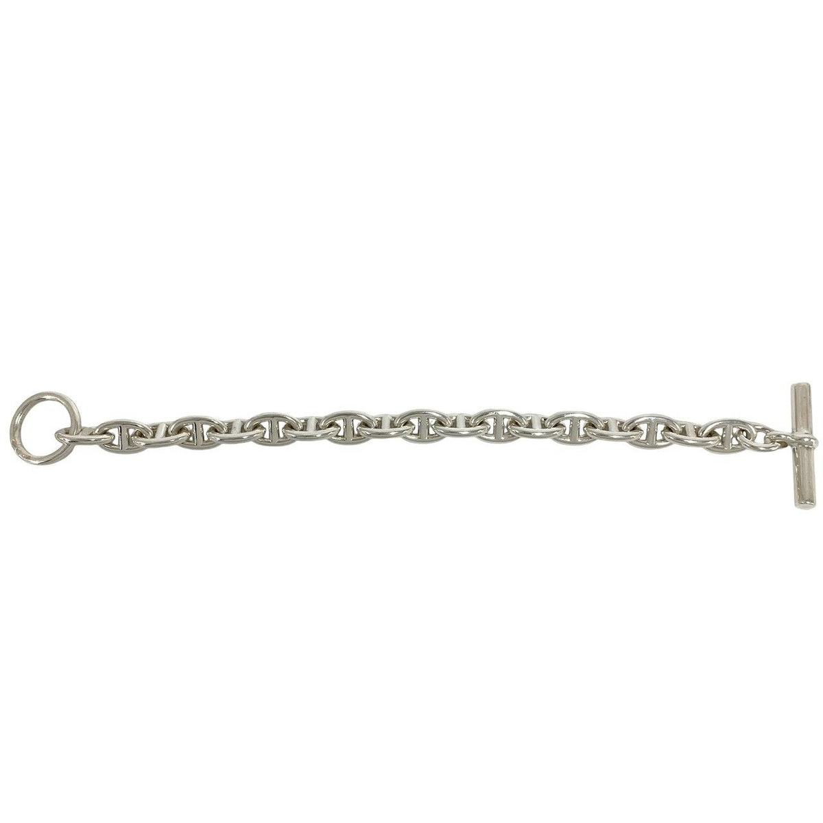 Hermes Chaine D'ancre PM Bracelet 18 Links 925 Sterling Silver Chain Bangle — view 5