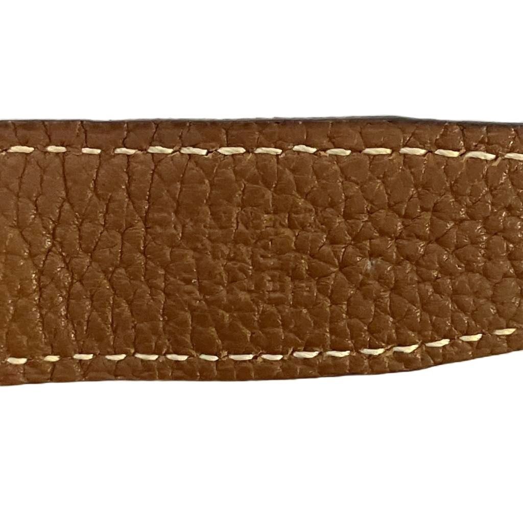 Hermes H Constance Belt Leather 75 Brown — view 5
