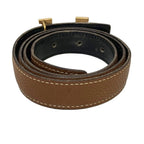Hermes H Constance Belt Leather 75 Brown — view 3
