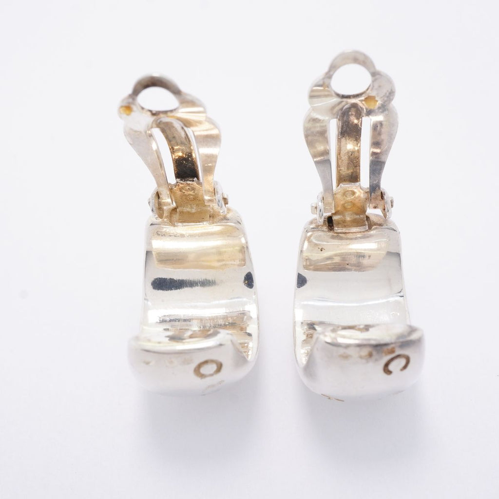 Chanel Earrings Logo 925 Sterling Silver — view 8
