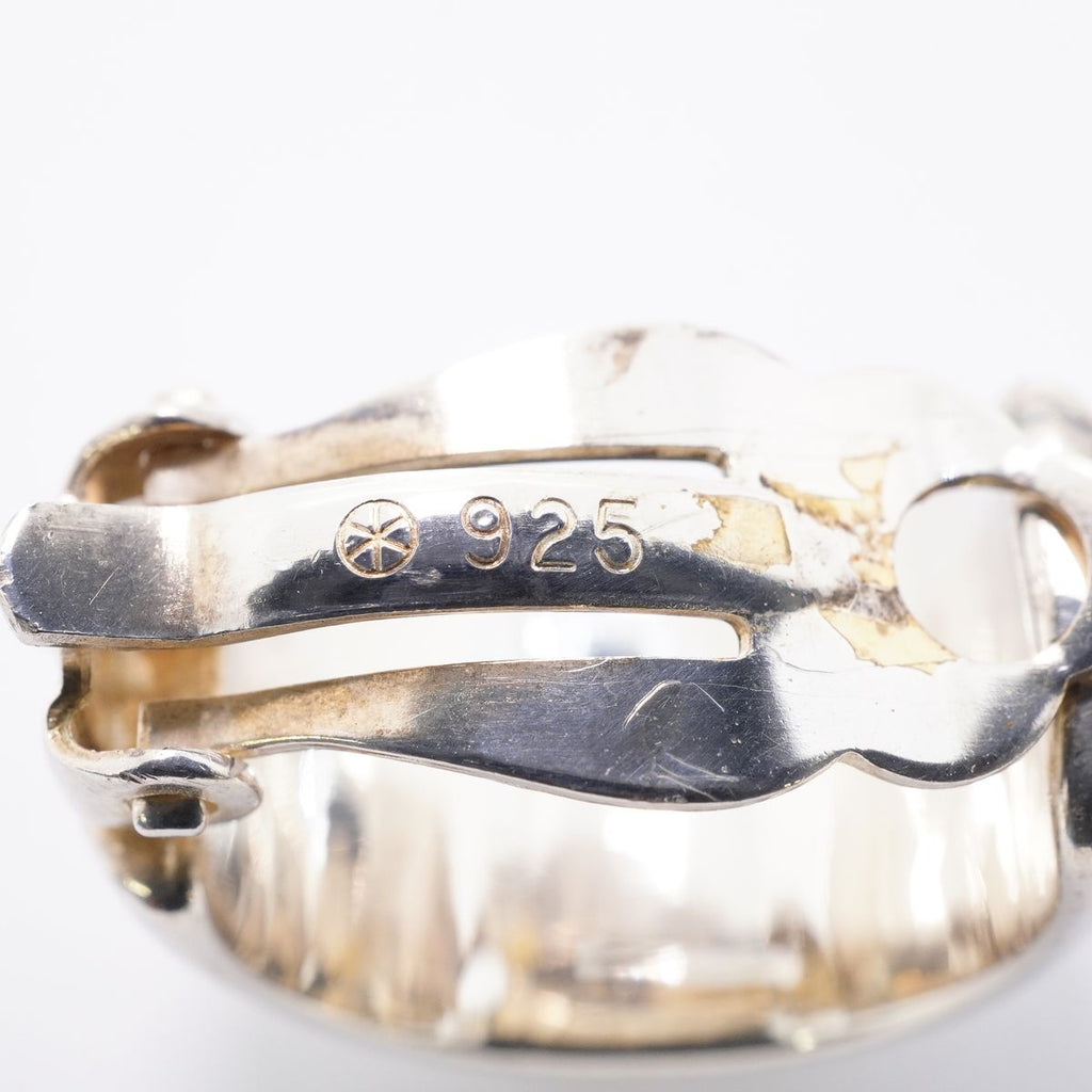 Chanel Earrings Logo 925 Sterling Silver — view 5