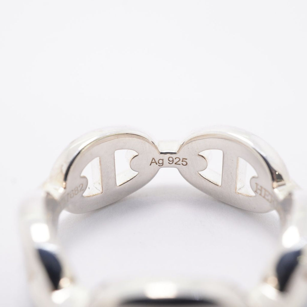 Hermes Ring Enchainee Chaine D'ancre 925 Sterling Silver — view 7