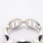 Hermes Ring Enchainee Chaine D'ancre 925 Sterling Silver — view 7